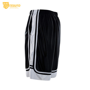 Pantalones Cortos de Baloncesto con Logotipo Personalizado al por Mayor, Bolsillos, Tallas XS a Plus, Ropa Deportiva para Gimnasio, Correr, Ropa de Calle, Transpirable, Antibacteriano, 100% - Product Image 4