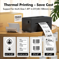 Imprimante d'étiquettes thermiques personnalisées pour l'expédition, fabricant en gros, impression haute vitesse, bordereaux logistiques express, codes-barres en stock