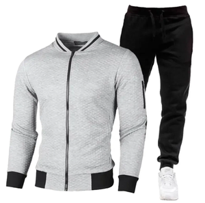 Conjunto de chándales de hombre con logotipo personalizado de gama alta, venta al por mayor, ropa deportiva ajustada de secado rápido cómoda, técnicas impresas de invierno - Product Image 6