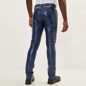 100% pantalon en cuir véritable pantalon en cuir respirant de qualité supérieure avec le meilleur prix pour vente en ligne en quantité en vrac - Product Image 2