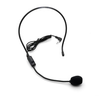 Microphone filaire 3.5MM casque Studio conférence Guide discours haut-parleur support Microphone pour amplificateur de voix micros portables