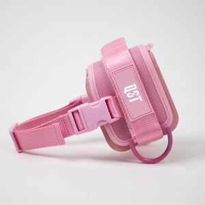 สายรัดข้อเท้าหนังแท้สำหรับเครื่องออกกำลังกายแบบเคเบิล - รองรับการออกกำลังกายกล้ามเนื้อขาและสะโพกส่วนล่าง ดีไซน์ลายเชอร์รี่ พร้อมการปกป้อง - Product Image 4