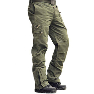 Comprar a granel OEM botón personalizado detallando pantalones Cargo Streetwear pantalones Cargo 100% algodón pantalones Cargo Hombres - Product Image 3
