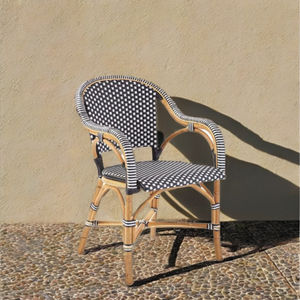 Silla de comedor de ratán minimalista duradera de alta calidad, cómoda para uso al aire libre, parques, dormitorios, sala de estar para juegos de jardín - Product Image 2