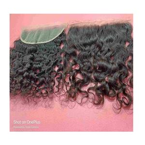 Cheveux naturels lisses et vierges, cuticules alignées, dentelle frontale, fournisseurs de cheveux humains, prix de gros de l'inde - Product Image 1