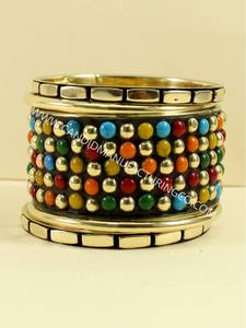 Perfectly Handmade <b>Bangles</b> Set <b>Glass</b> and Brass <b>Bangles</b> Set Indian <b>Bangles</b> Set for Women Fashion From India - Product Image 2