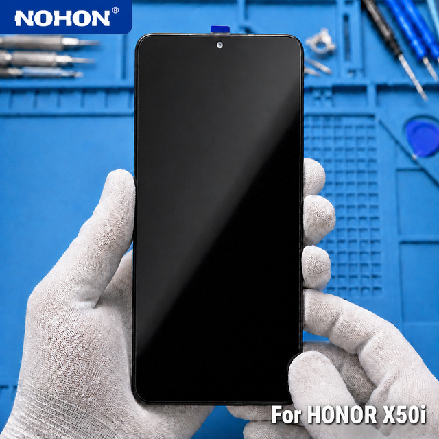 Wholesale for HONOR X50i LCD Display Touch Screen Assembly TFT LCD Digitizer Replacement Mobile Phone Repair Parts 100% Tested