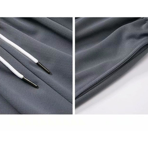 กางเกงวอร์มขาสั้นผ้าฝ้ายสำหรับผู้ชายกางเกงออกกำลังกายเล่นกีฬาฟิตเนสยิม - Product Image 5