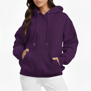 High Quality Oversized <b>Hoodie</b> For Women Oem Service Soft <b>Fleece</b> Pullover Loose Fit Daily Wear Cozy Winter Warm Streetwear <b>Hoodie</b> - Product Image 1