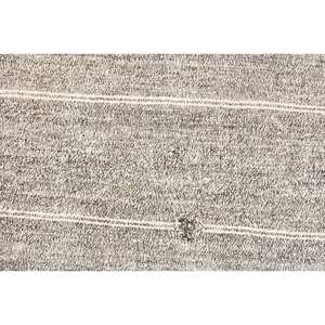 Alfombra de lana gris clásica moderna de 2x6 pies, alfombra rectangular de estilo turco hecha a mano, diseño de retazos, látex ecológico para comedor - Product Image 5