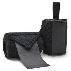 สายรัดข้อมือยกน้ำหนัก FG-WS-001 รุ่นใหม่ ผลิตจากผ้าฝ้ายอย่างดี ระบายอากาศได้ดี เหมาะสำหรับการออกกำลังกายและยกน้ำหนัก - Product Image 1