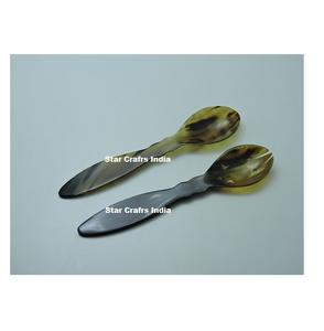 Serveur à salade en corne, style luxueux et tendance, accessoires de cuisine, outils de cuisine, serveur à salade en corne, maison et cuisine - Product Image 6