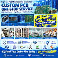 Layanan Satu Atap PCB Multi-Layer Kecepatan Tinggi Kustom untuk Papan GPU Server AI, Switch, HPC & Backplane Pusat Data Pabrik