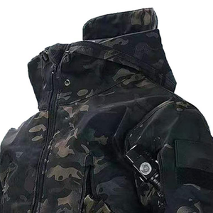 Costume de chasse au canard de haute qualité pantalon de Camouflage veste à bavette de chasse uniforme tactique respirant Camouflage - Product Image 5