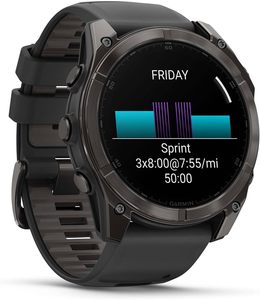 Mejor oferta para el nuevo Garmin Fenix 8 AMOLED Sapphire (51 mm, Carbon Gray DLC Titanium) - Product Image 1