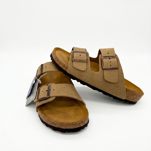 Sandales en liège Birkens, antidérapantes, respirantes, avec semelle intérieure en <span class=keywords><strong>cuir</strong></span> véritable, classiques, décontractées, pour la plage, utilisation en extérieur, OEM ODM - Product Image 1