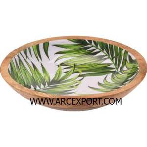 Grand plateau de service en émail Nouveau design Décoration standard de meilleure qualité Plateau de service de couleur brun clair à un prix abordable - Product Image 5