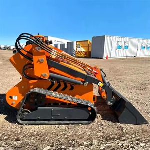 Chargeuse sur pneus en caoutchouc Bush Ranger Mini Skid Seer Loader avec seau 4 en 1 marque japonaise - Product Image 1