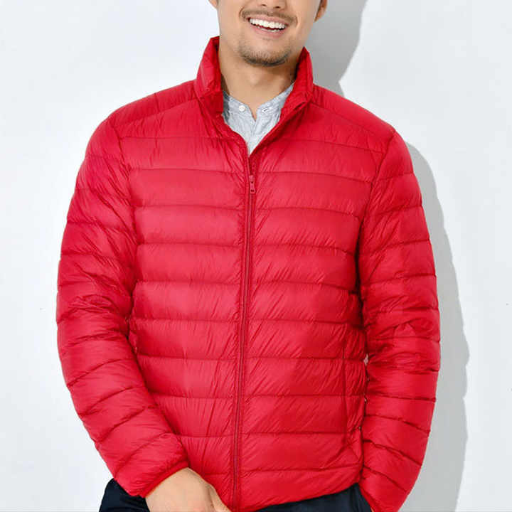 OEM Logo Custom Men's Winter Puffer Jacket High Street Fashion Oversized Padded Bubble Coat