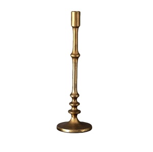 Antique Design Gold-Finished Metal <b>Taper</b> <b>Candle</b> <b>Holder</b> for Home Decoration Wedding and Christmas Lighting Decorative <b>Candles</b> - Product Image 4