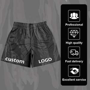 Fitness & Casual Style Mesh Shorts for Basketball Gym Athletic Double <b>Layer</b> Mesh Shorts for Men - Product Image 3