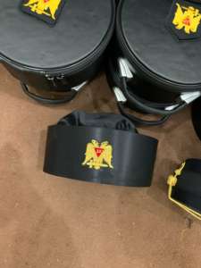 RITO ESCOCESO 33RD GRADO GORRA GUANTES JOYAS PERSONALIZADO REGALIA MASÓNICA - Product Image 5