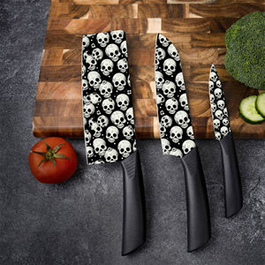 Couteau de chef pliant en céramique, ambidextre, en plastique, compatible lave-vaisselle, durable, outil de cuisine, vente chaude, fait main, commercial - Product Image 3