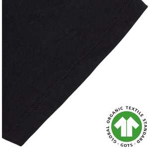 Tee-shirt noir série artiste limitée pour hommes, teint à la main avec des motifs uniques pour l'art portable - Product Image 4