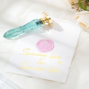 Timbri Sigillo in Cera Autoadesivi <span class=keywords><strong>Personalizzati</strong></span> Marca Dunhu, Rotondi 2,5cm, Colore 53, per Casa, Ufficio, Scuola e Matrimoni - Product Image 2