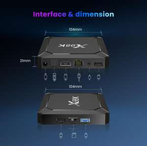 Precio de fábrica original X98K Tv Box H313 Quad Core Android 13 Smart Tv 2,4G 5G Wifi 2G 16G 4K HD Set Top Box - Product Image 4