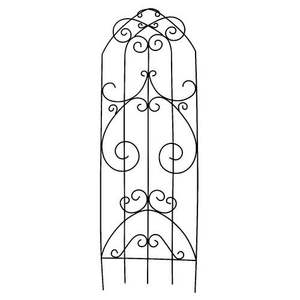 Treillis de jardin en métal au design ornemental alliant fonctionnalité et attrait artistique pour la décoration de jardin - Product Image 1