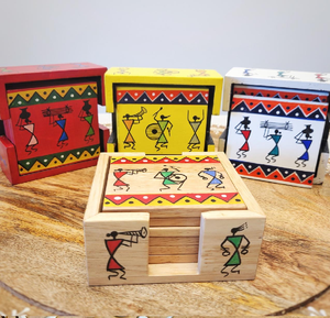 Novedad posavasos de madera ligera cortados en forma de taza con asa, a precios al por mayor - Product Image 4