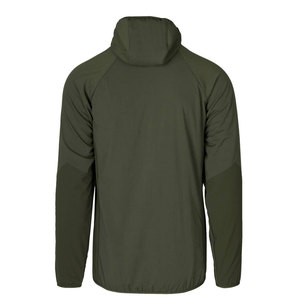 เสื้อแจ็กเก็ตผ้าแคนวาสแบบนุ่มสำหรับผู้ชายชุดใส่ทำงานในฤดูหนาวกันลมระบายอากาศมีซิปดีไซน์แบบกำหนดเองใหม่ - Product Image 3