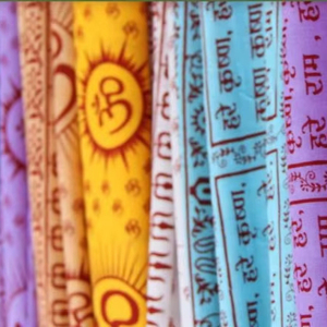 Tên Shiva viết biểu tượng thánh in khăn choàng Ganesha chúa khăn quàng cổ lấy trộ<span class=keywords><strong>m</strong></span> Om thời trang - Product Image 1