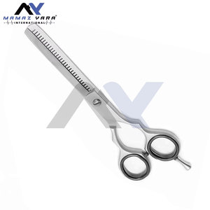 Ensemble de ciseaux de coiffure comprenant des ciseaux à effiler et un rasoir, design élégant pour une précision professionnelle, ciseaux de barbier - Product Image 3