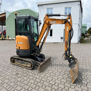 Mini-excavatrice CASE CX26C 24,8 CV 2,6 tonnes, excavatrice hydraulique compacte avec godet de terrassement, chargeuse sur chenilles compacte à vendre - Product Image 6