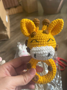 Écologique et sûr avec le jouet Amigurumi hochet jouet Crochet jouet pour bébé mobile et nouveau-né bébé - Product Image 6