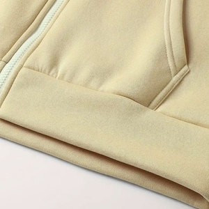 Alta calidad Plain Custom Sport Wear Pullover Hoodies para hombres Sudadera con capucha en blanco - Product Image 4