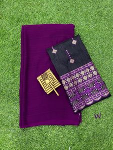 <b>Top</b> Quality Attractive Designer Running Casual Wear Georgette Saree With <b>Sequins</b> Blouse for Women From Trusted Indian Supplier - Product Image 6