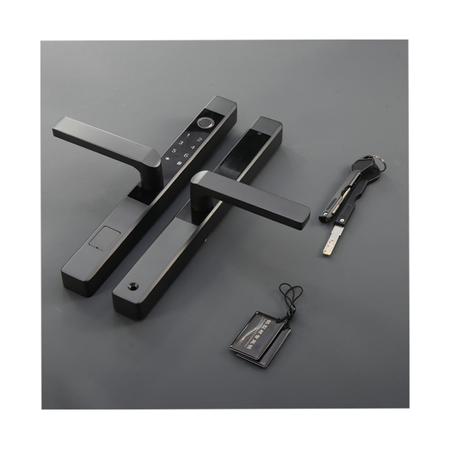 Multifunctional Smart Door Lock With Fingerprint / IC Card / Password / Key Unlock