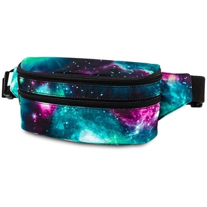 New Style Women's Sports <b>Running</b> Outdoor <b>Phone</b> Belt <b>Bag</b> Sublimated Waist Fanny Pack with Zipper Closure - Product Image 1