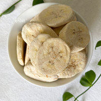 Plátano seco Frezee en rodajas sin azúcar fruta de alta calidad bocadillo saludable hecho en Vietnam mejor precio no GMO 100% Natural