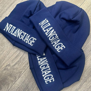 Trendy Jacquard Skeleton Design Winter Warm Knitted Beanie Hats Women Men High Quality Hip Hop Logo Embroidery Customizable <b>Bows</b> - Product Image 2