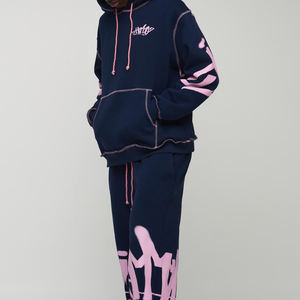 ชุดวอร์มผ้าฝ้ายฟลีซแบบเรียบ ปี 2025 รับสกรีนลาย เสื้อสเวตเชิ้ต สตรีทแวร์ ชุดลำลอง ฤดูร้อน ฤดูหนาว  พร้อมสกรีนโลโก้ - Product Image 5