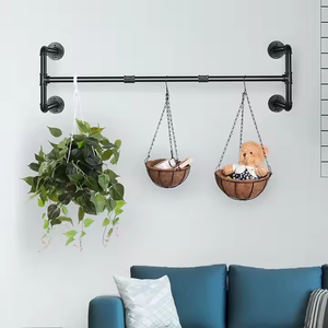 Porte-vêtements industriel Type debout Porte-vêtements 37.4 pouces Couleur personnalisée Raccord de tuyau en fonte malléable Armoire de salle de bain - Product Image 6