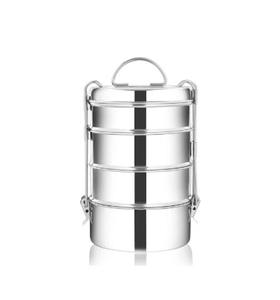 Boîte à lunch en acier inoxydable avec logo personnalisé, 9*4, à prix abordable, boîte à lunch pour hôtel, restaurants - Product Image 6