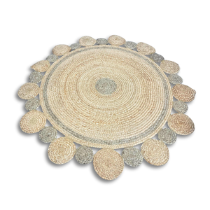 Alfombra y alfombra de yute elegante y sostenible, la alfombra de yute de alta calidad para suelos y decoración del hogar - Product Image 1