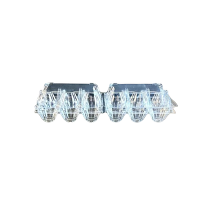 Hevdem - Bandeja de Plástico Transparente para 12 Huevos, Contenedor de 6x2 Huevos para Granjas y Mercados, Hecho en Turquía - Product Image 1