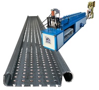 Machine de formage à froid de lames de volets perforées de type américain avec poinçonnage hydraulique