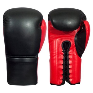 Gants de boxe haut de gamme avec support de poignet - Cuir véritable, évacuation de <span class=keywords><strong>l</strong></span>'humidité, séchage rapide, confortables, fermeture à boucle et crochet pour - Product Image 6